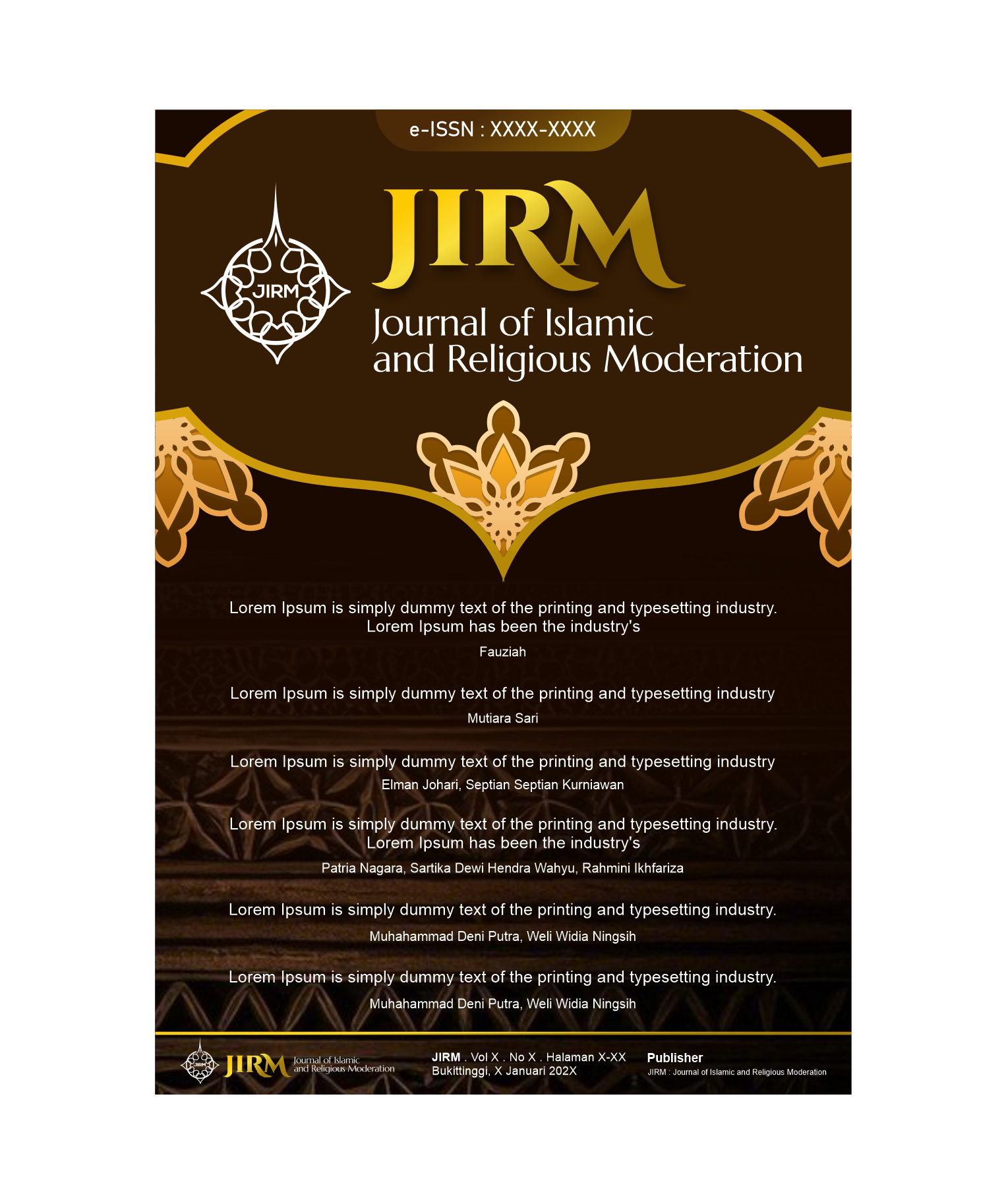 					View Vol. 1 No. 1 (2025): Journal of Islamic and Religious Moderation
				